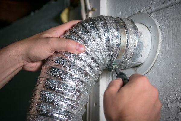 Dryer Duct Replacement in Willoughby