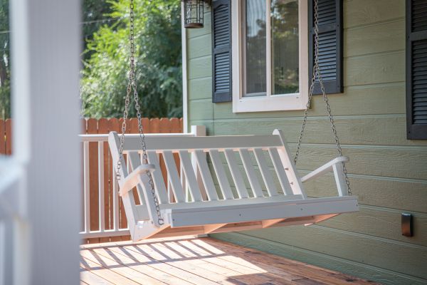 Porch Swing Installation in Willoughby